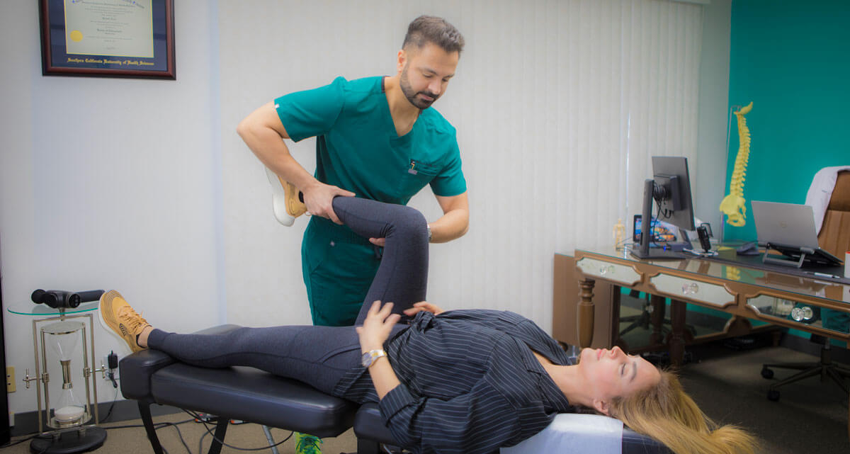 Professional chiropractic treatment at One & Only Chiropractic - Dr. Azizi providing expert care