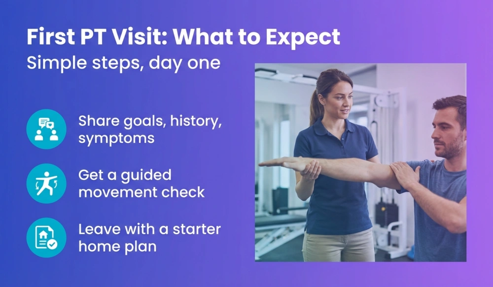 First PT Visit: What to Expect