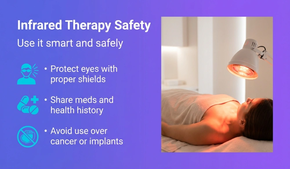 Infrared Therapy Safety - Use it smart and safely