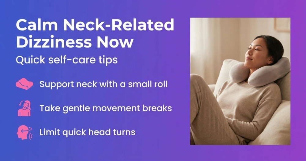 Calm Neck-Related Dizziness Now - Quick self-care tips