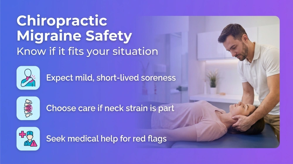 Chiropractic Migraine Safety - Know if it fits your situation
