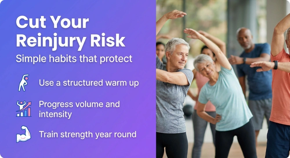 Cut Your Reinjury Risk - Simple habits that protect