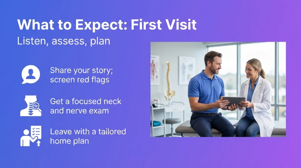 What to Expect: First Visit - Listen, assess, plan